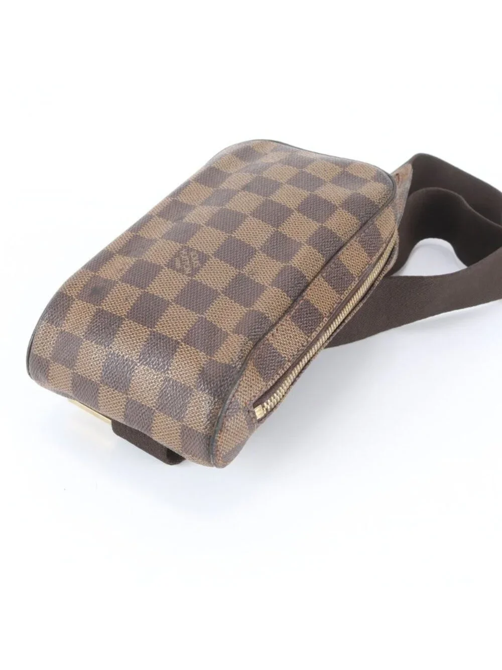 Louis Vuitton Damier Geronimos Leather 2-Way Belt Bag Crossbody Waist Pouch